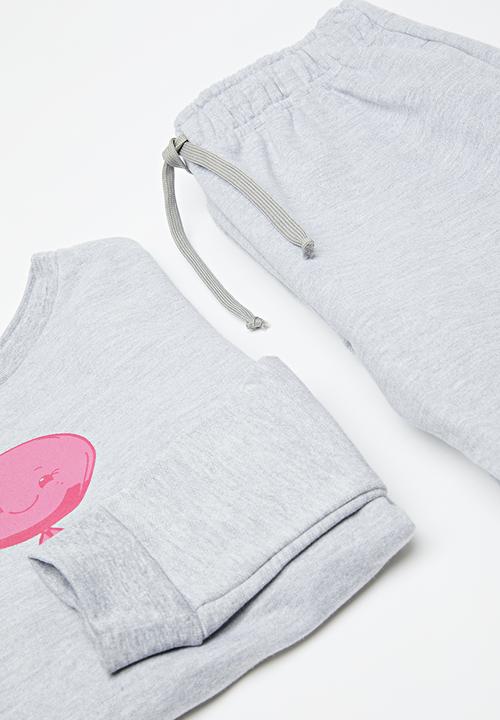 Pop Candy - Sweatset-grey mel