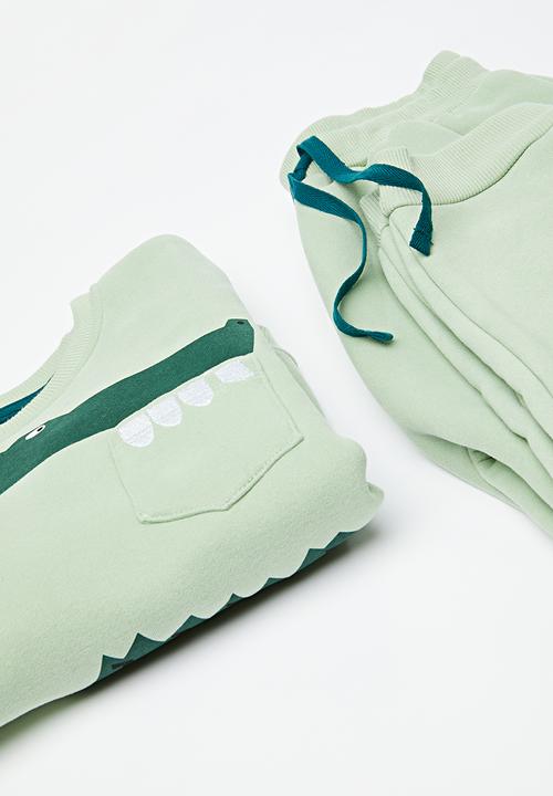Pop Candy - Applique track set-green