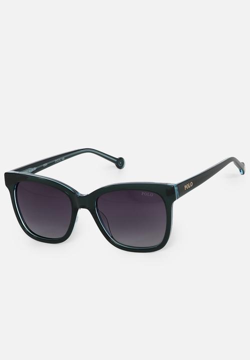 POLO - Amber sunglasses - dark green 55mm