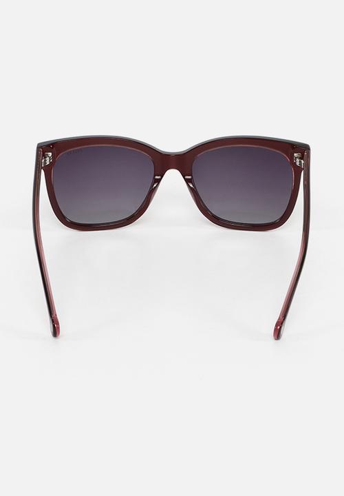 POLO - Amber sunglasses - bordeaux 55mm