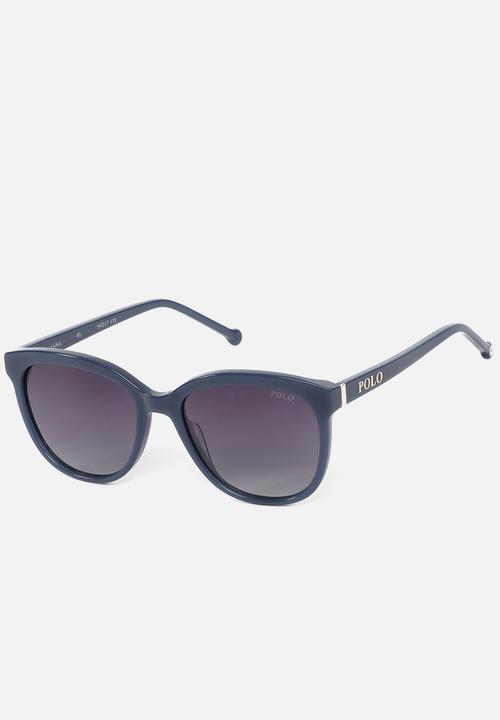 POLO - Anna Polarised Round Sunglasses 54mm - Blue