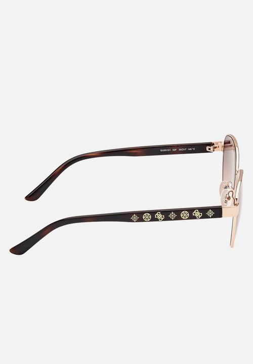 GUESS - Guess Sunglasses Gu00101-32F - gold 55mm