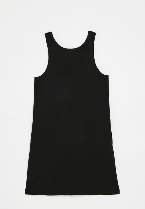 POLO - Girls terri pinafore  - black