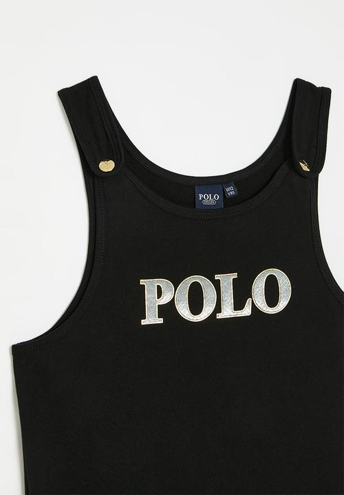 POLO - Girls terri pinafore  - black