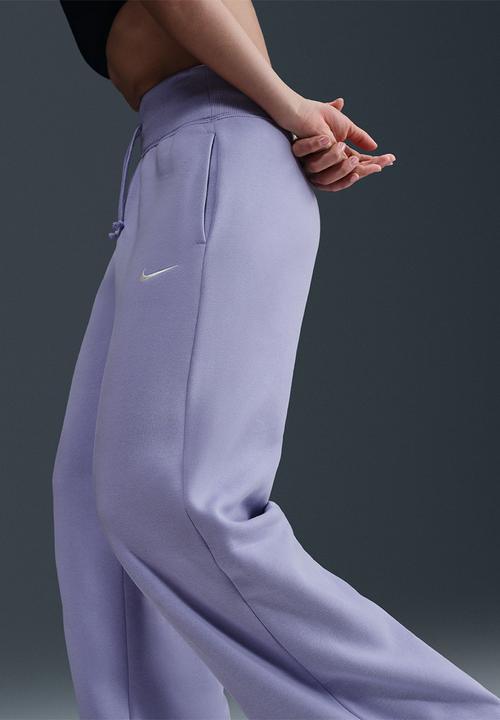 Nike - Nike Phoenix Wide leg Pants - Lilac Ice/Sail