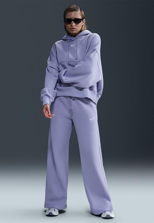 Nike - Nike Phoenix Wide leg Pants - Lilac Ice/Sail