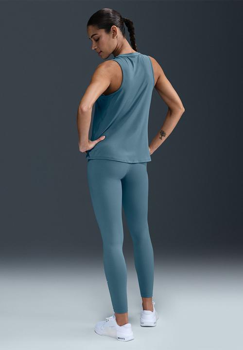Nike - Nike One tight - Smokey Blue/White