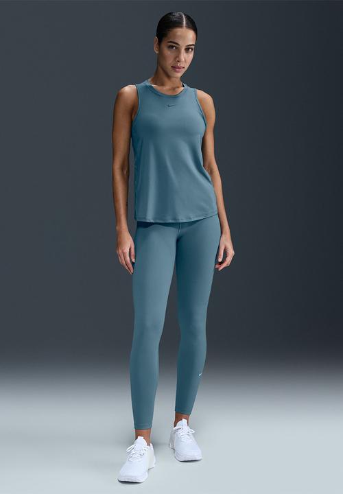 Nike - Nike One tight - Smokey Blue/White