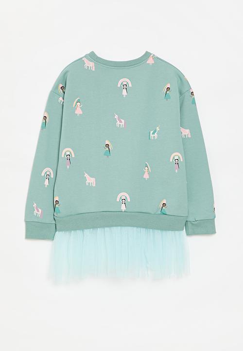 Pop Candy - Combo dress - blue