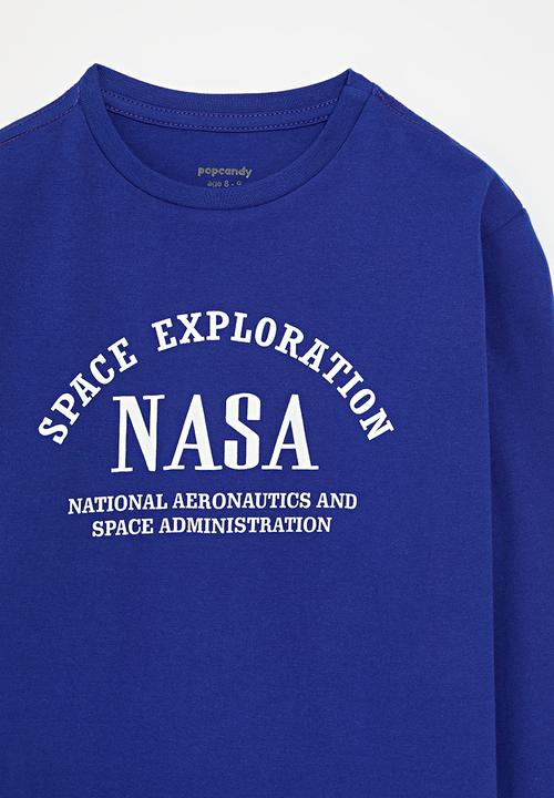 Pop Candy - Nasa l/s tee - royal