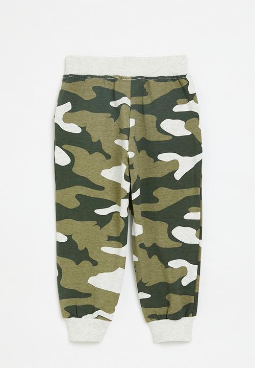 Pop Candy - Printed jogger - camo