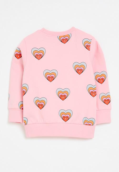 Pop Candy - Printed sweat top - pink