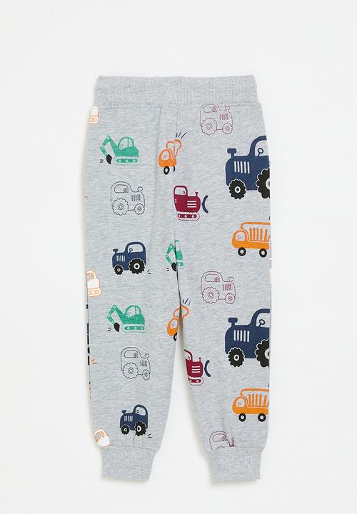 Pop Candy - Printed sweat pants - grey
