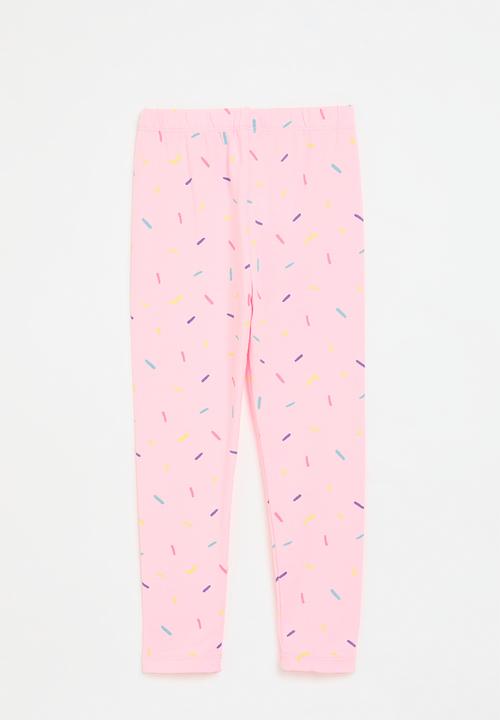 Pop Candy - Printed leggings - pink
