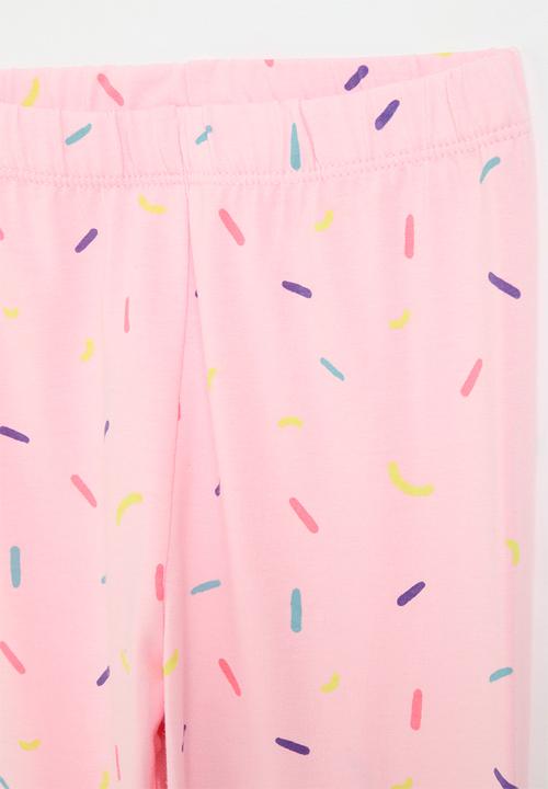 Pop Candy - Printed leggings - pink