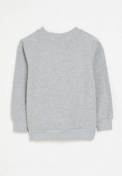 Pop Candy - Printed sweat top - grey