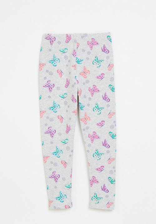 Pop Candy - Printed leggings - grey