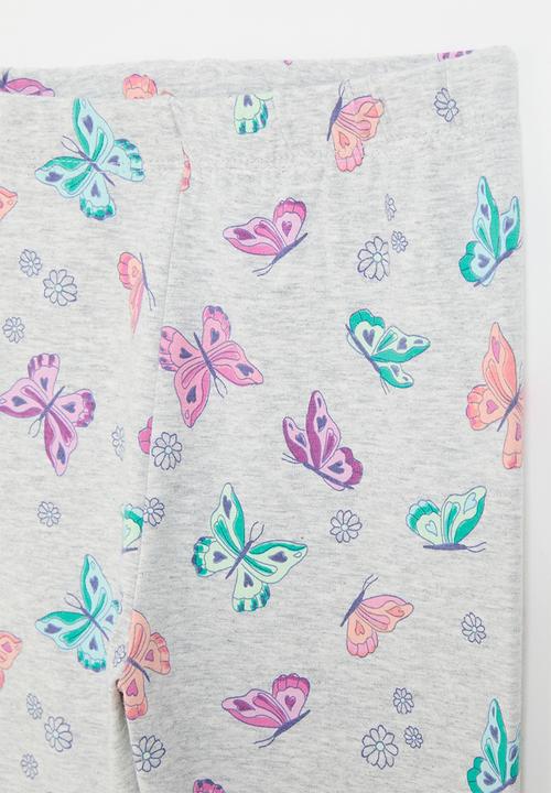 Pop Candy - Printed leggings - grey
