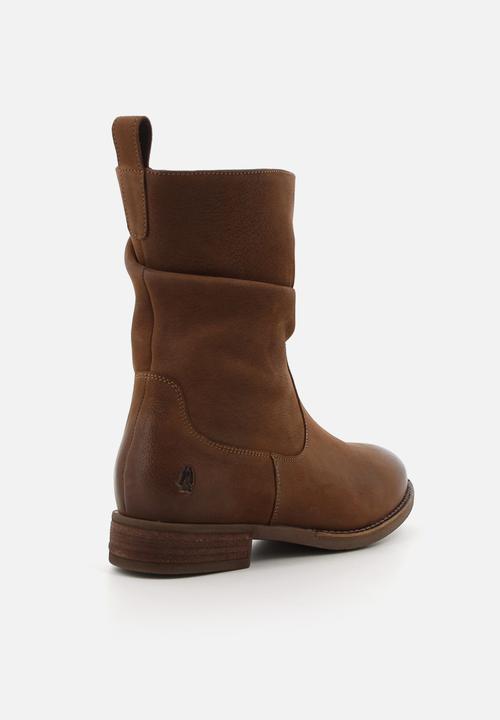 Hush Puppies - Emilia Mid Calf  - Brown leather