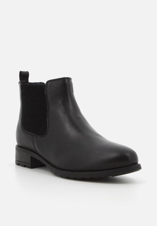 Hush Puppies - Gigi Chelsea - Black leather