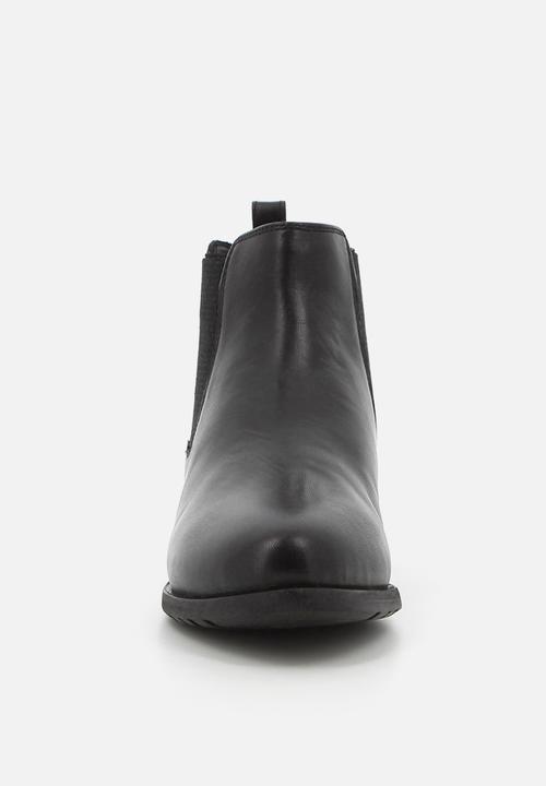 Hush Puppies - Gigi Chelsea - Black leather