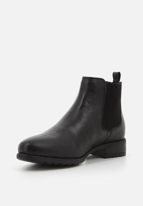 Hush Puppies - Gigi Chelsea - Black leather