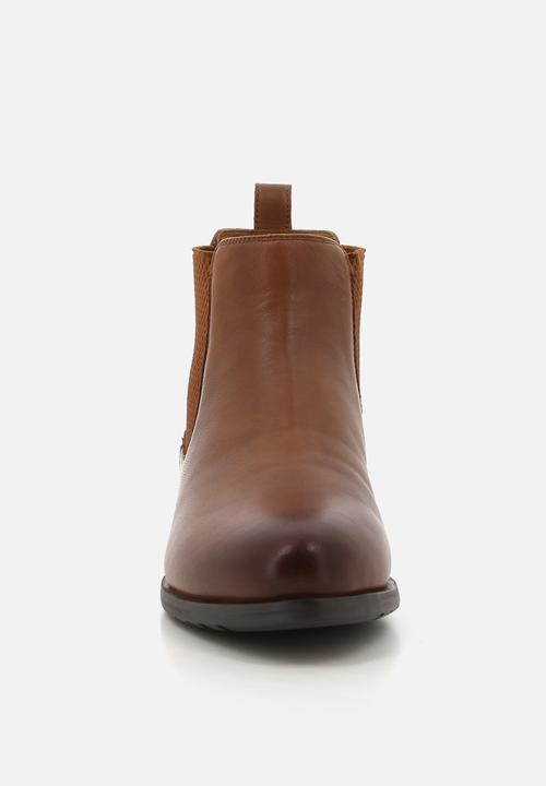 Hush Puppies - Gigi Chelsea - Brown leather