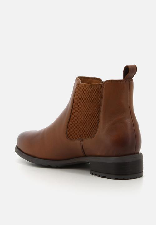 Hush Puppies - Gigi Chelsea - Brown leather