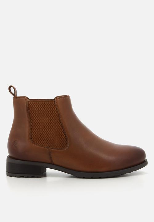 Hush Puppies - Gigi Chelsea - Brown leather