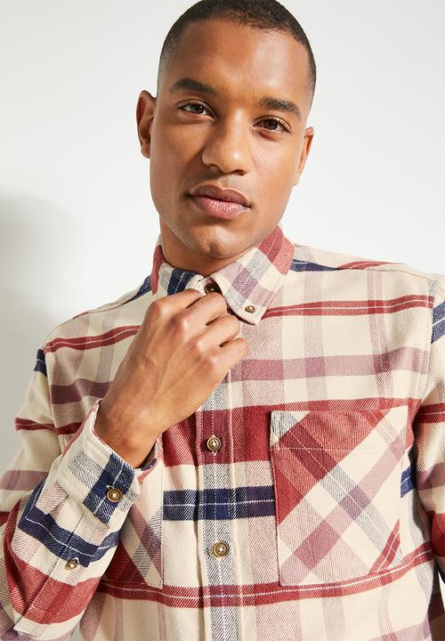 Ben Sherman - Brushed Ivy Check Overshirt - Multi 