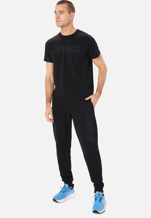 ASICS - Logo Sweat Pant - Performance Black / Graphite Grey
