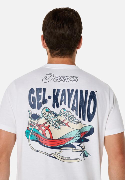 ASICS - Road Graphic Ss Tee - Brilliant White