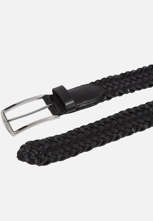 Calvin Klein - CK Casual Elongated Braided 35Mm - Black Braided