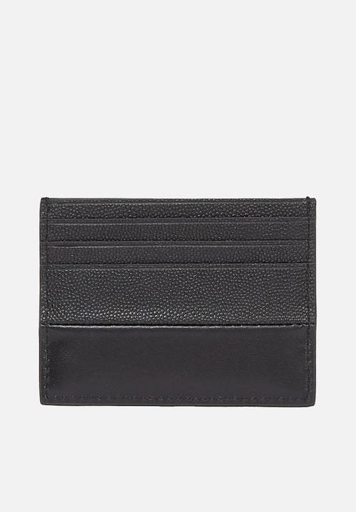 Calvin Klein - CK Must Cardholder 6Cc - Black Caviar Grain/Smooth