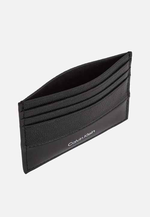 Calvin Klein - CK Must Cardholder 6Cc - Black Caviar Grain/Smooth