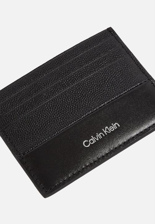 Calvin Klein - CK Must Cardholder 6Cc - Black Caviar Grain/Smooth