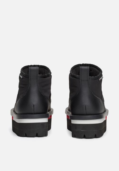 Tommy Hilfiger - Flatform chunky boot - black