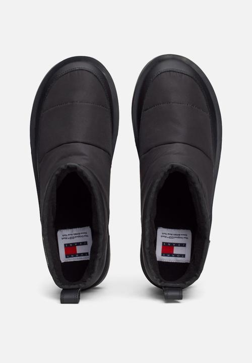 Tommy Hilfiger - Flatform chunky boot - black