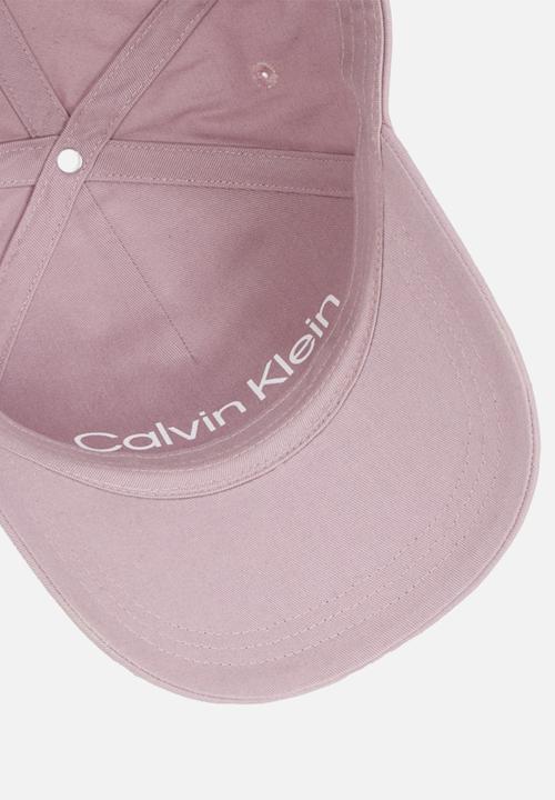 Calvin Klein - Ck metal cotton cap - sea fog