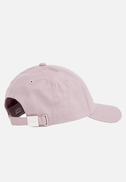 Calvin Klein - Ck metal cotton cap - sea fog