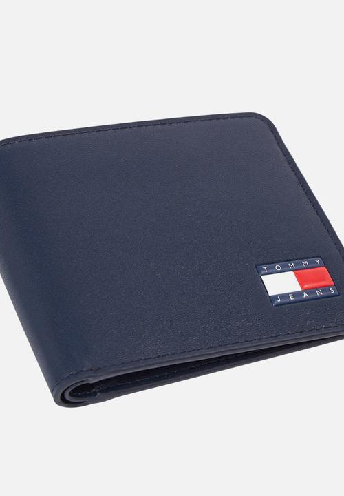 Tommy Hilfiger - TJM Heritage LeaTHer Cc Wallet - Dark Night Navy