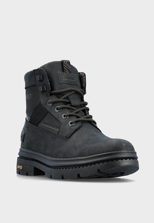 JEEP - TAUREG BOOT - BLACK LEATHER