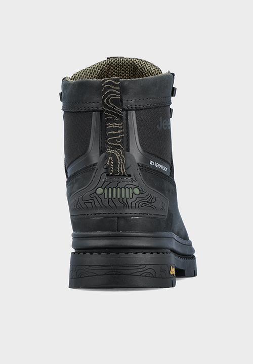 JEEP - TAUREG BOOT - BLACK LEATHER