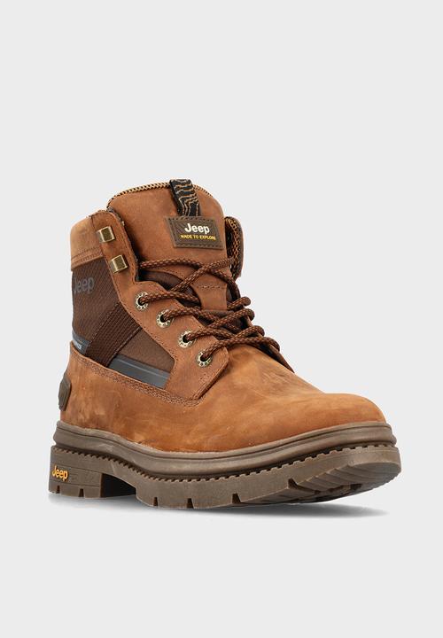 JEEP - TAUREG BOOT - BROWN LEATHER