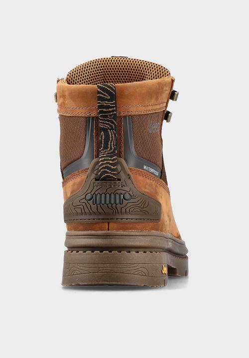 JEEP - TAUREG BOOT - BROWN LEATHER