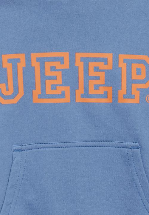 JEEP - Jeep pull over hoodie - elemental blue