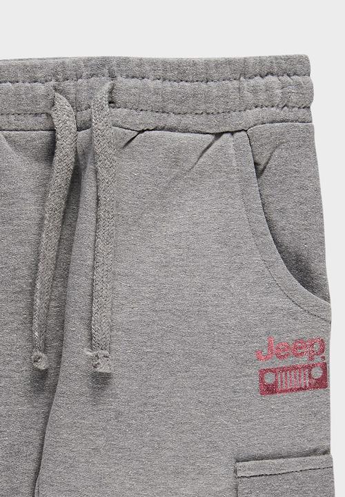 JEEP - Fleece jogger - grey melange