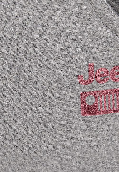JEEP - Fleece jogger - grey melange