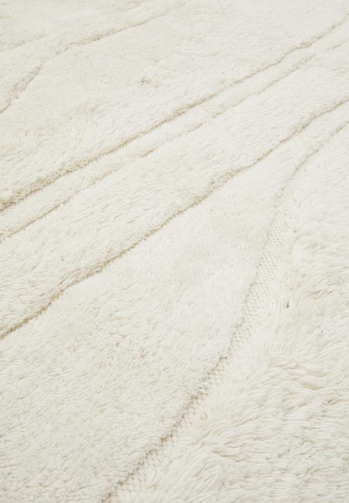 Sixth Floor - Tufted Wool Blend Rug - Natural