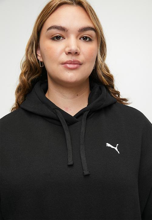 PUMA - Plus Ess Comfort Hoodie Fl W - Puma Black